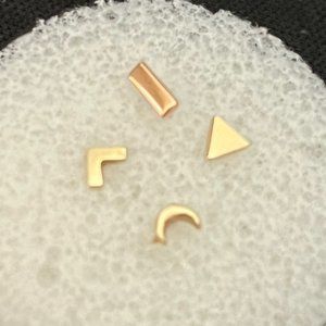 BLVA Press-Fit End Earrings (Set of 4)